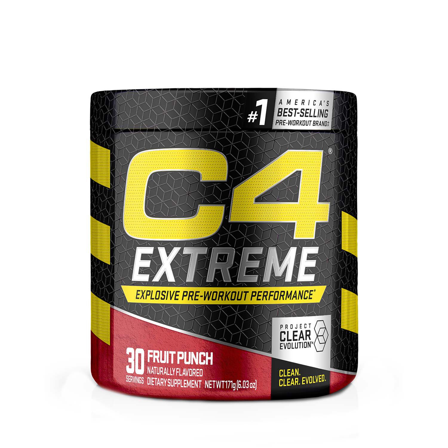 C4® Extreme PreWorkout Fruit Punch Fruit Punch GNC